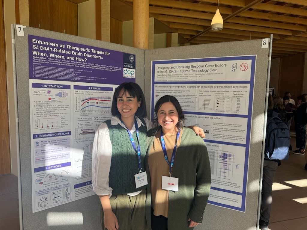 Dr. Narjes Rohani presenting SLC6A1 regulatory research